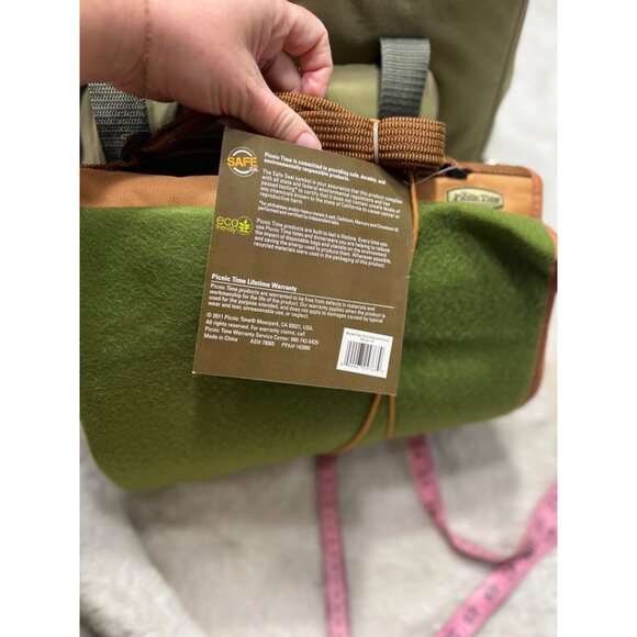 Picnic Time Toluca Insulated Cooler Tote For 2 - Picture 6 of 11